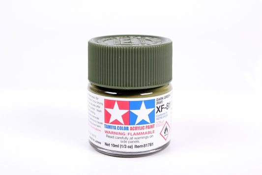Tamiya Acrylic Mini Xf-81 Dark Green 2 (raf)