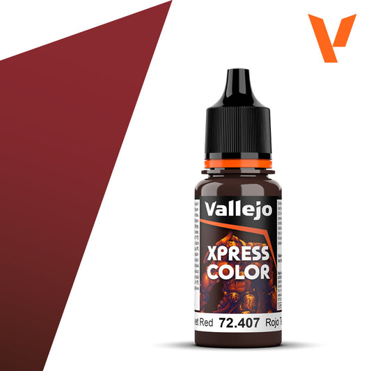 Vallejo Xpress Color 18ml Velvet Red - 72.407