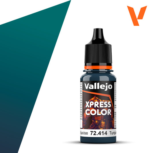 Vallejo Xpress Color 18ml Caribbean Turquoise - 72.414