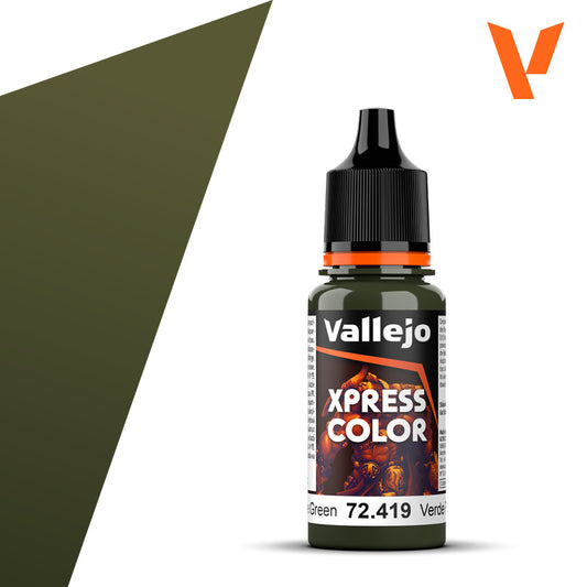 Vallejo Xpress Color 18ml Plague Green - 72.419