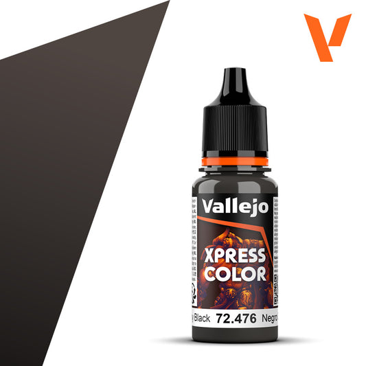 Vallejo Xpress Color 18ml Greasy Black - 72.476