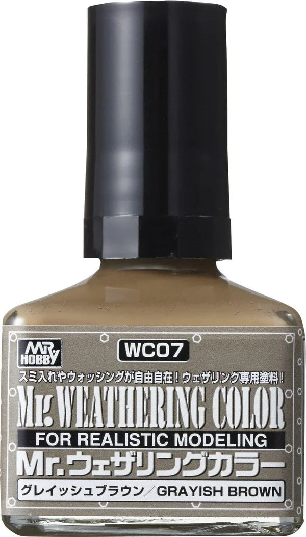 Mr. Hobby - Mr. Weathering Color WC07 GRAYISH BROWN
