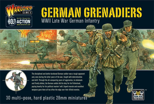 Warlord Games Bolt Action German Grenadiers plastic box set