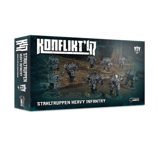 Warlord Games Konflikt 47 - Stahltruppen Heavy Infantry Set