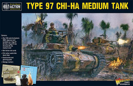 Warlord Games WWII Japanese Chi-Ha Japanese Tank
