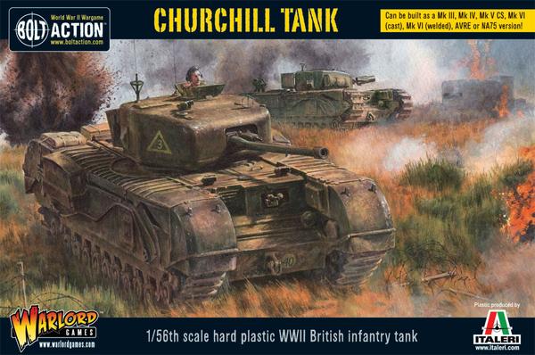 Warlord Games WWII British Churchill Tank