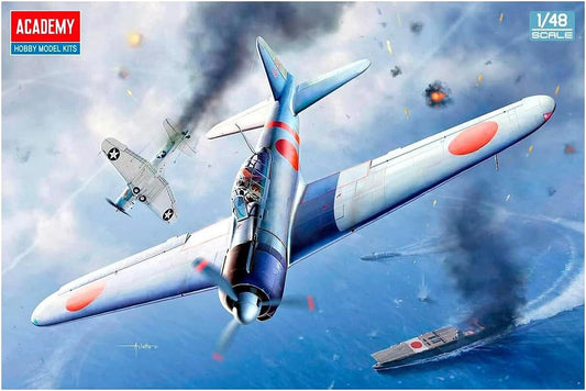 Academy 1/48 A6M2b Zero Fighter Model 21 - 12352