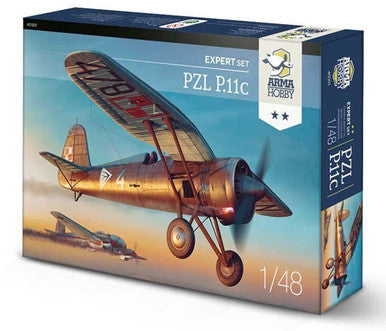 1/48 ARMA Hobby PZL P.11c Expert Plastic Model Kit