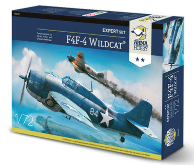 1/72 ARMA Hobby F4F-4 Wildcat Expert Set