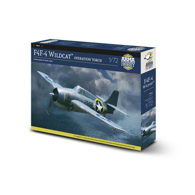 1/72 Arma F4F Wildcat Operation Torch Plastic Model Kit
