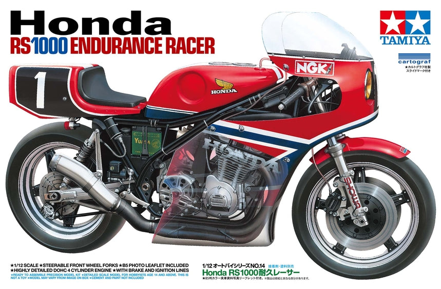 Tamiya 1/12 Honda RS1000 Racer