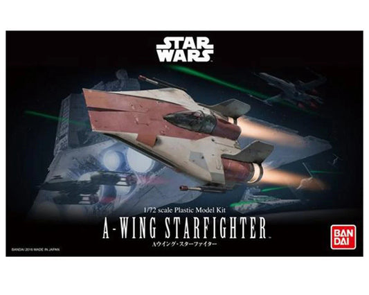 Bandai Star Wars™ 1/72 A-Wing Starfighter™ Model Kit - 2333767