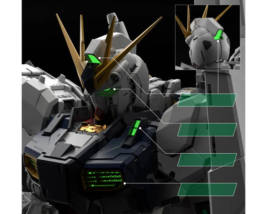 Bandai 1/60 PG Unleashed LED Unit for Nu Gundam "Char's Counterattack" - 2812712