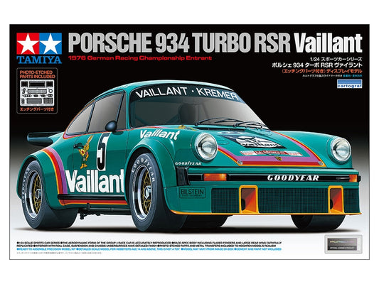 Tamiya 1/24 Porsche 934 Turbo RSR Vaillant - 24334