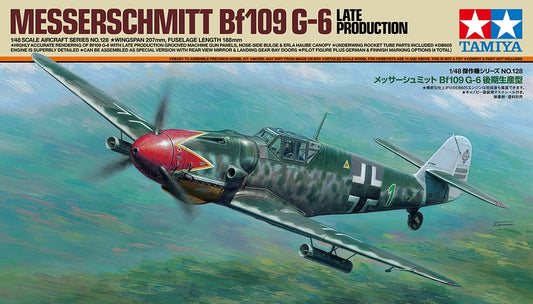 Tamiya 1/48 Messerschmitt BF109 G-6 - 61128