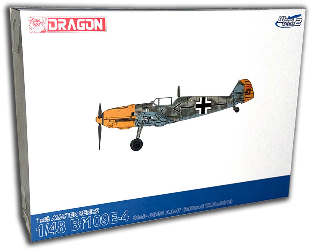 Dragon 1/48 Master Series BF109E-4 WingTech2 - 5550