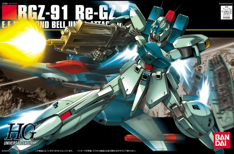 Bandai 1/144 HGUC #085 RGZ-91 Re-GZ "Mobile Suit Gundam: Char's Counterattack" - 2004936