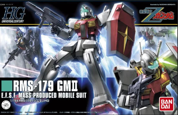 Bandai 1/144 HGUC #131 RMS-179 GM II "Mobile Suit Zeta Gundam" - 2151507