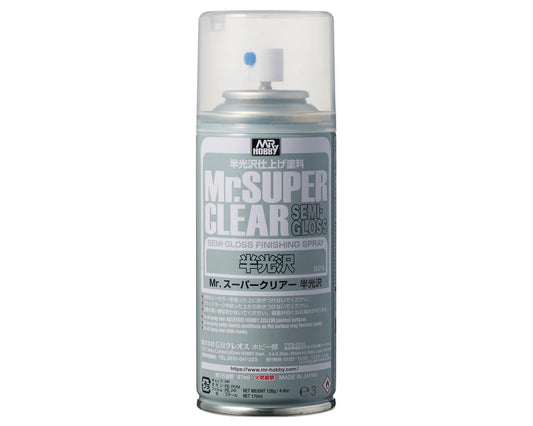 Mr. Hobby - Mr. Super Clear Semi-Gloss Spray