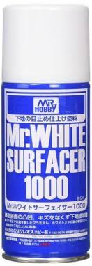 Mr. Hobby - Mr.Surfacer 1000 White Spray