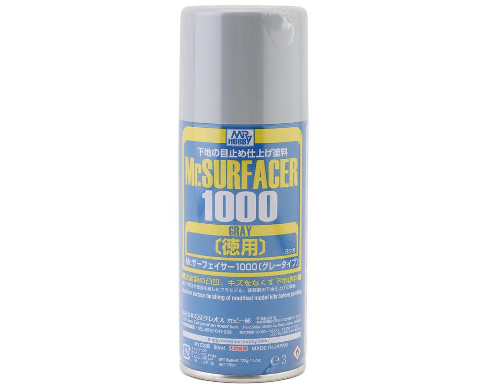 Mr. Hobby - Mr.Surfacer 1000 Gray Spray