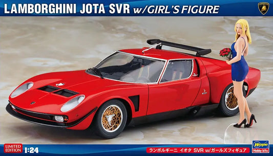 Hasegawa 1/24 Hasegawa LAMBORGHINI JOTA SVR w/ Girl Figure - 52479
