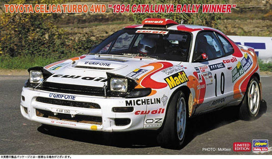 Hasegawa 1/24 TOYOTA CELICA TURBO 4WD - 20807