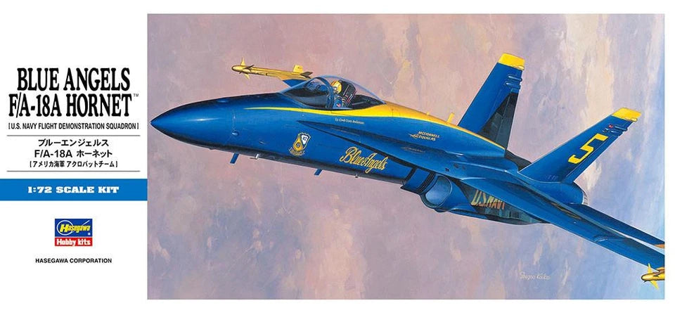 Hasegawa 1/72 Blue Angels F/A-18A Hornet