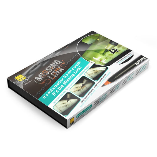 AMMO Missing Link Aircraft Watercolor Brush Tip Marker Set