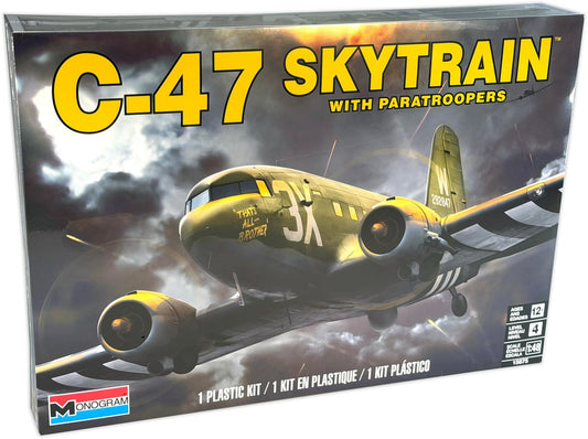 Revell/MonoGram 1/48 C-47 Skytrain w/Paratroopers - 15875