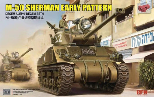 Ryefield 1/35 M-50 Sherman Early Pattern - 5161