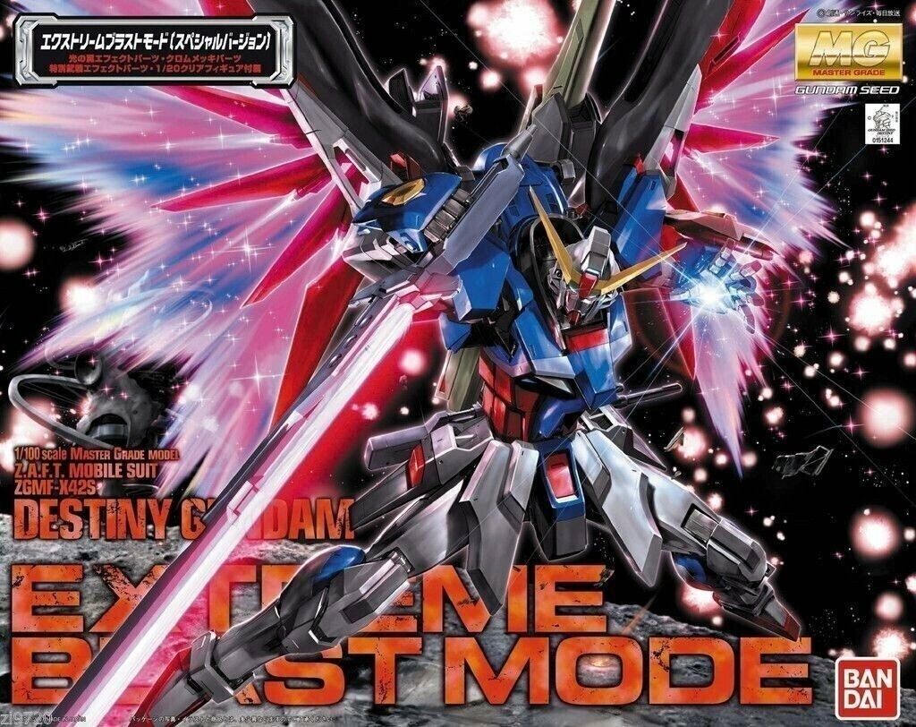 Bandai 1/100 MG ZGMF-X42S Destiny Gundam Extreme Blast Mode "Mobile Suit Gundam SEED Destiny" - 2005043