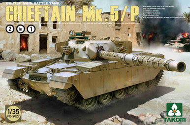 1/35 Takom British Chieftain Mk 5/P Main Battle Tank (2 in 1)