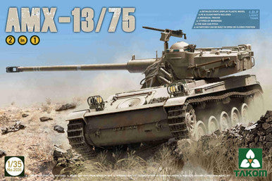 1/35 Takom IDF AMX13/75 Light Tank (2 in 1)