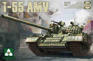 1/35 Takom Russian T55AMV Medium Tank