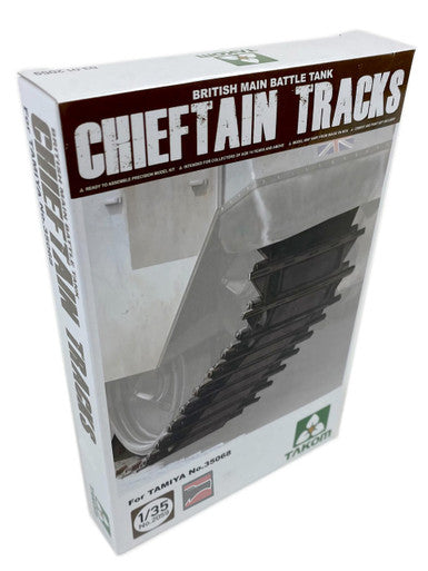1/35 Takom British Main Battle Tank Chieftain Tracks for Tamiya