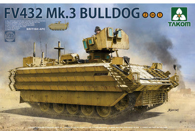1/35 Takom British FV432 Mk 3 Bulldog Armored Personnel Carrier (2 in 1)
