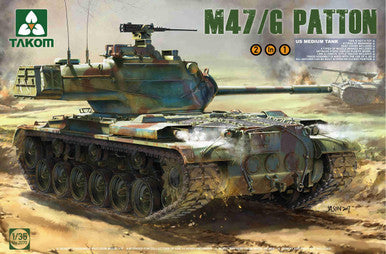 1/35 Takom US M47/G Patton Medium Tank (2 in 1)
