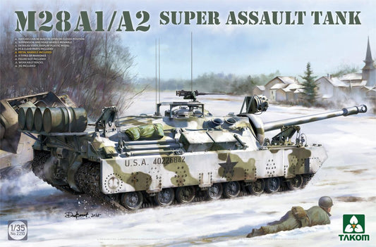 Takom 1/35 M28 A1/A2 Super Assault Tank