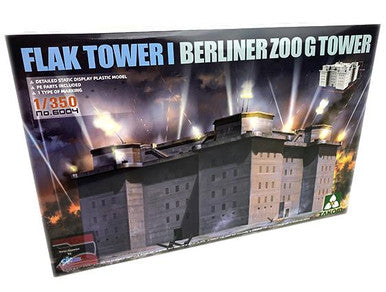 1/350 Takom Flak Tower I Berliner Zoo G Tower