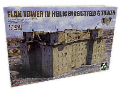 1/350 Takom Flak Tower IV Heiligengeistfeld G Tower