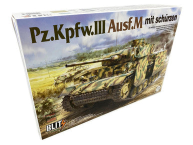 1/35 Takom PzKpfw III Ausf M Tank w/Side-Skirt Armor