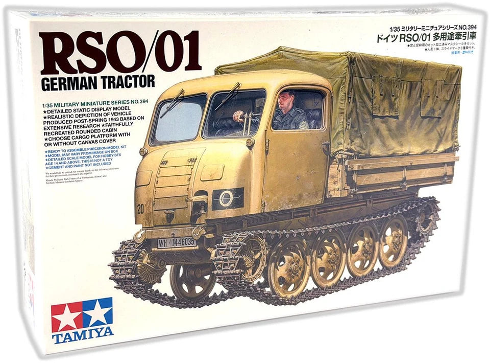 Tamiya 1/35 RSO/01 German Tractor - 35394
