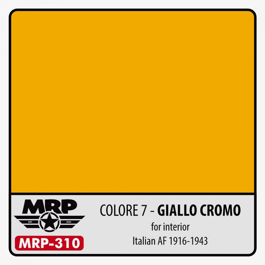 MRP Colore 7 – Giallo Cromo (for interior) (Italian AF 1916-43)