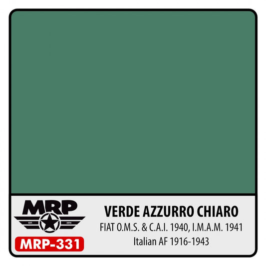 MRP Verde Azzurro Chiaro – FIAT O.M.S. & C.A.I. 1940, I.M.A.M. 1941 (Italian AF 1916-43)
