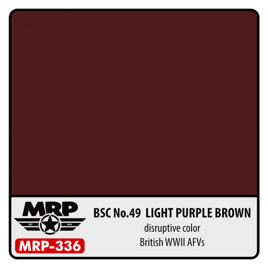 MRP BSC No.49  Light Purple Brown  (British WWII AFV)