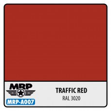MRP-A007 Traffic Red  (RAL 3020) - Mr. Paint Aqua