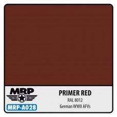 MRP-A028 Primer Red (RAL 8012) - Mr. Paint Aqua