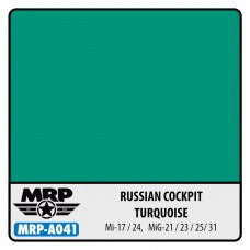 MRP-A041 Russian Cockpit Turquoise - Mr. Paint Aqua