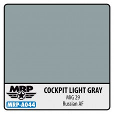 MRP-A044 Cockpit Light Grey (MiG-29) Russian AF - Mr. Paint Aqua